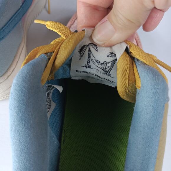 Air Force 1 Next Nature 'Sun Club Sneakers Size 5.5Y Colorful Pastel Colorblock - Picture 9 of 11